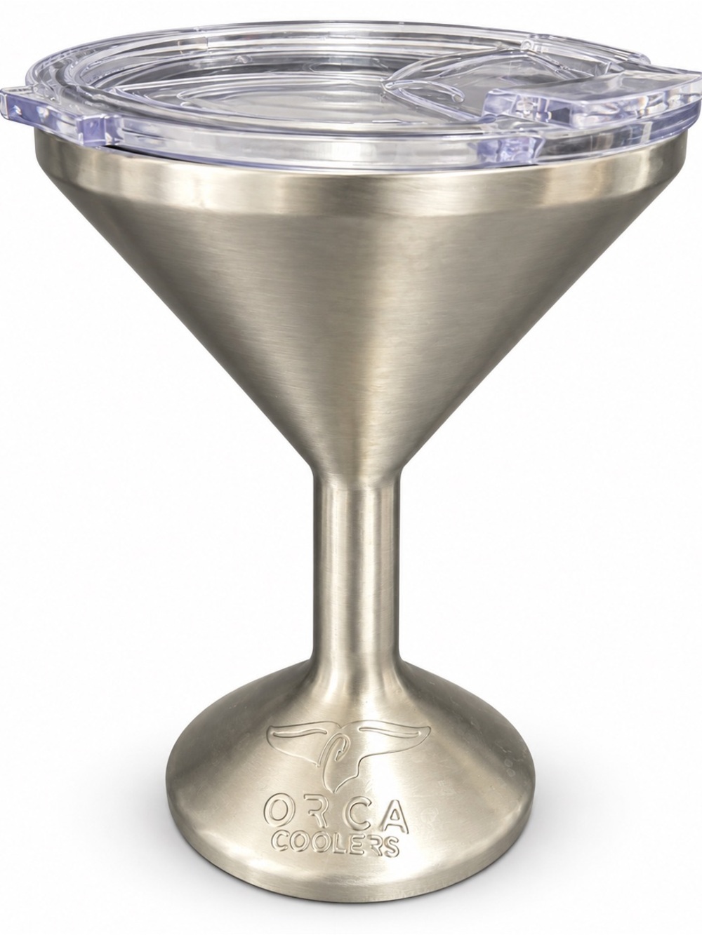 ORCA Chasertini 8 oz Stainless Steel Insulated Martini Tumbler w Lid